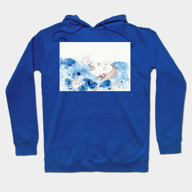My Ophelia - Meditation on Water Hoodie by crismotta